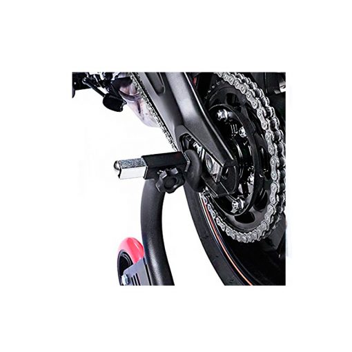 caballete trasero a basculante moto