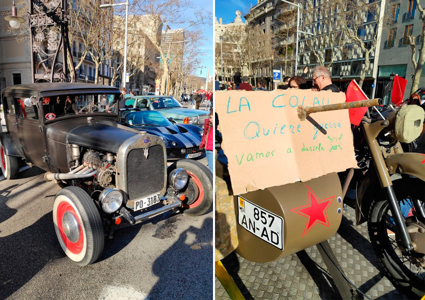 coches y motos en Barcelona
