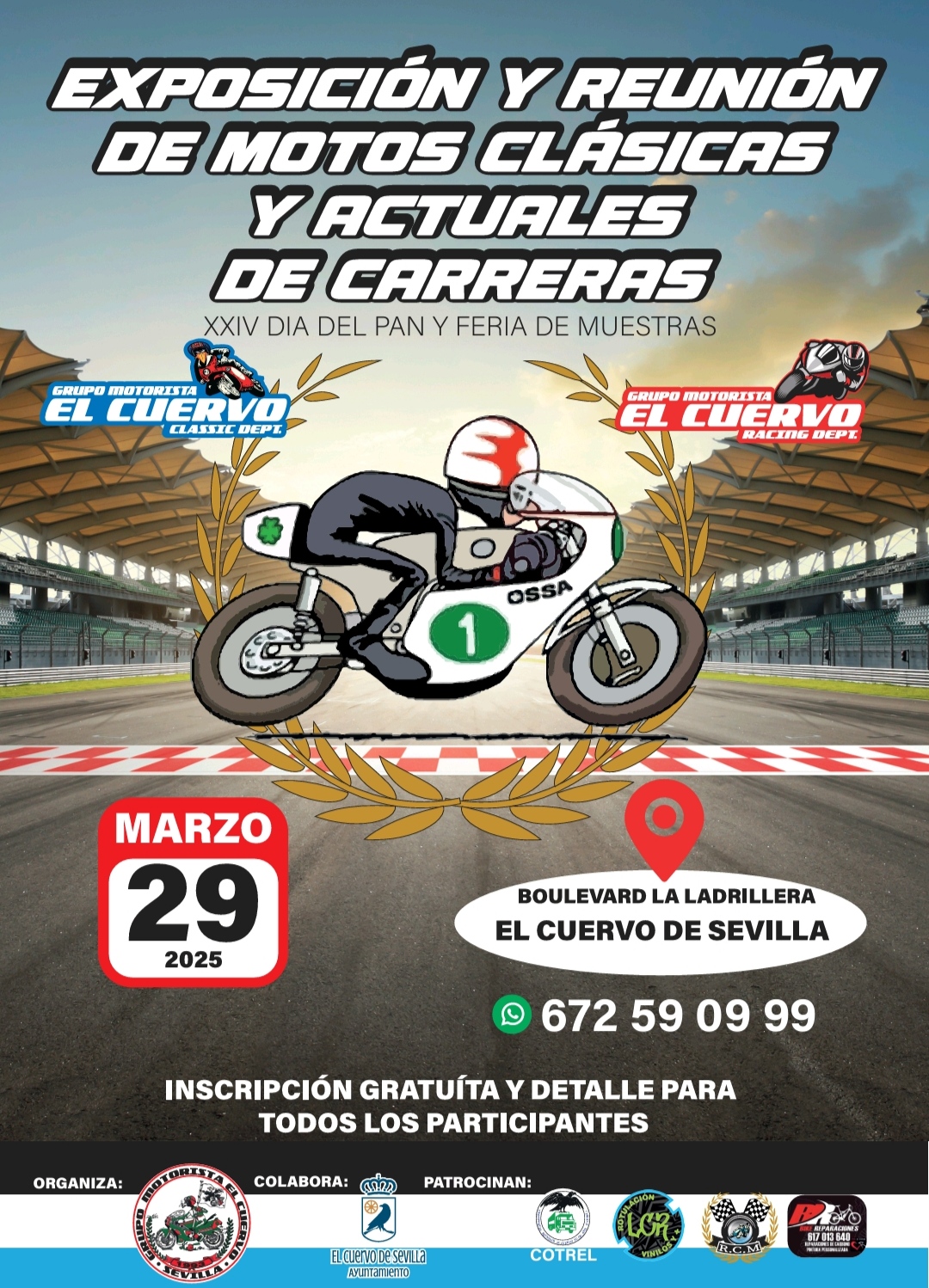 Exposici n Y Reuni n De Motos De Carreras Cl sicas Y Actuales 2025