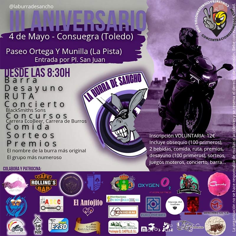 Cartel LA BURRA DE SANCHO