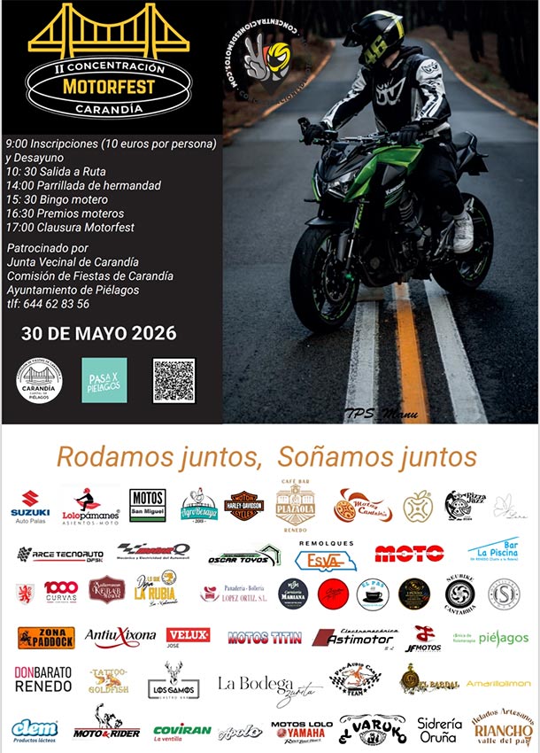 Cartel II MOTORFEST CARANDÍA