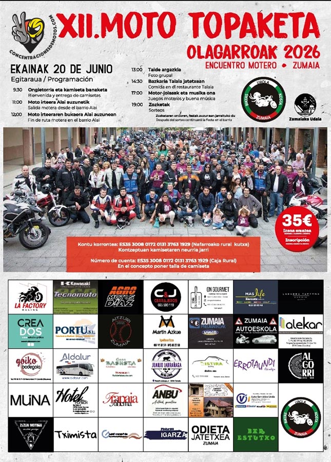 Cartel OLAGARROAK 2026