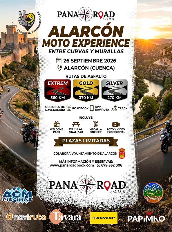 Cartel ALARCON MOTO EXPERIENCE